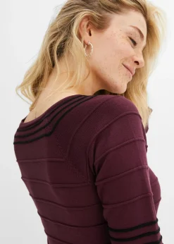 Clearance Vestido de punto de mezcla de viscosa suave Mujer Vestidos|Ropa De Punto