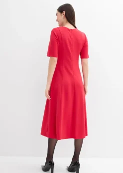 Sale Vestido de punto de mezcla de viscosa fluida Mujer Esenciales|Vestidos