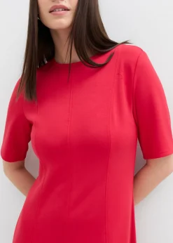 Sale Vestido de punto de mezcla de viscosa fluida Mujer Esenciales|Vestidos
