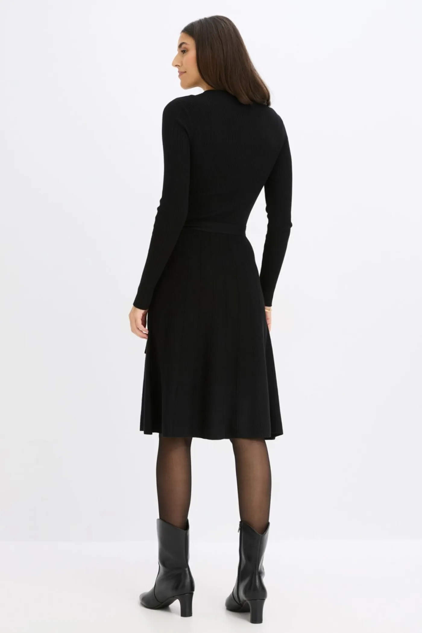 Sale Vestido de punto de mezcla de viscosa Mujer Vestidos|Ropa De Punto