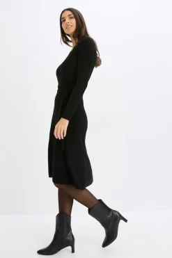 Sale Vestido de punto de mezcla de viscosa Mujer Vestidos|Ropa De Punto