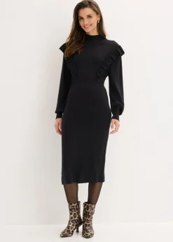 Vestido de punto de mezcla de viscosa Mujer Vestidos|Ropa De Punto