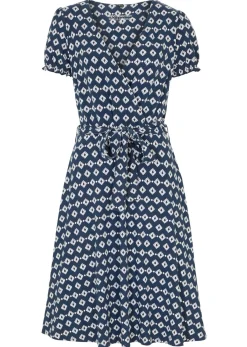 New Vestido de punto de mezcla de viscosa Mujer Vestidos|Novedades