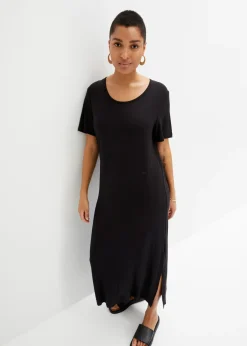 Sale Vestido de punto de mezcla de viscosa fluida Mujer Vestidos