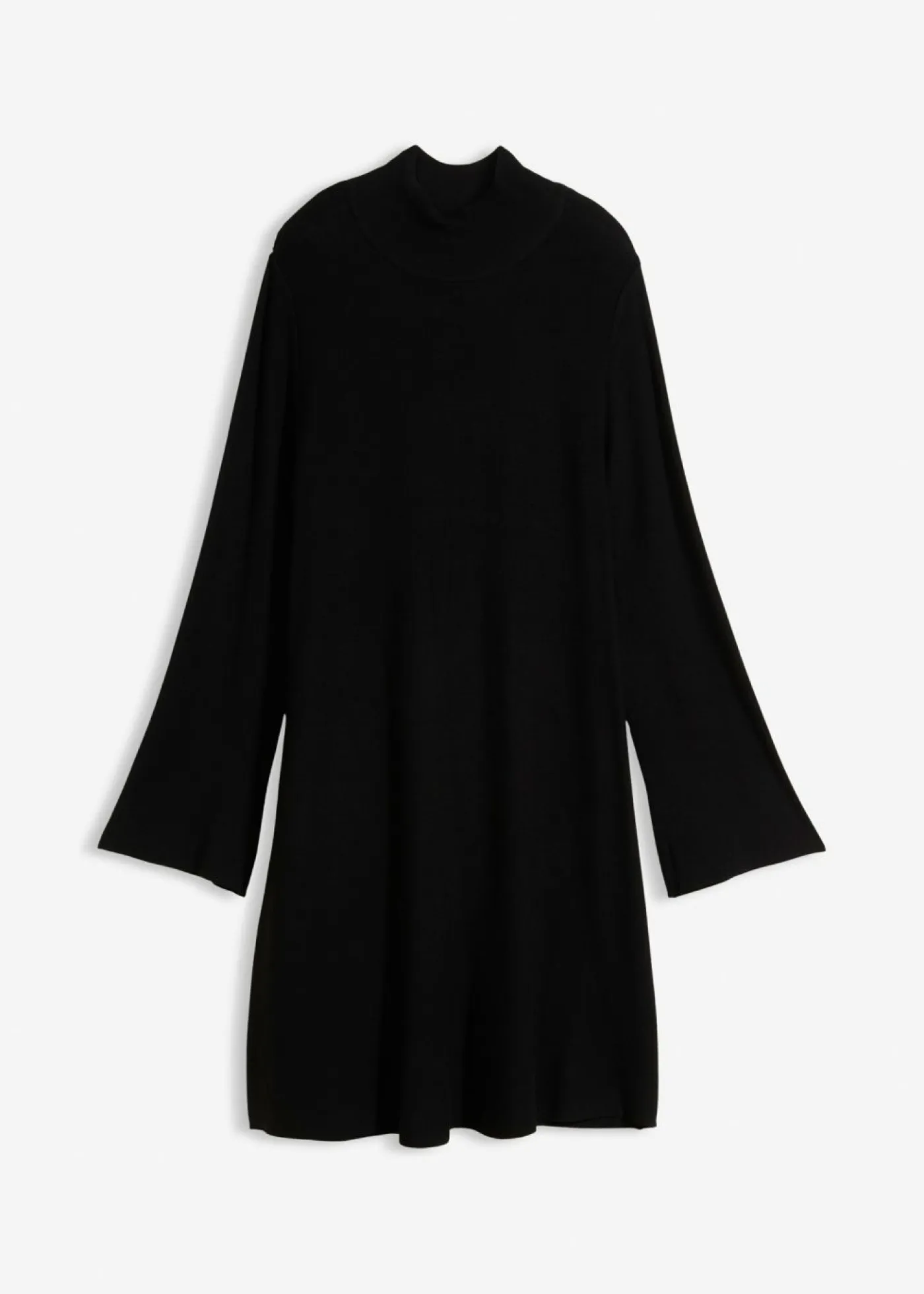 Discount Vestido de punto de mezcla de viscosa con línea en A Mujer Esenciales|Vestidos