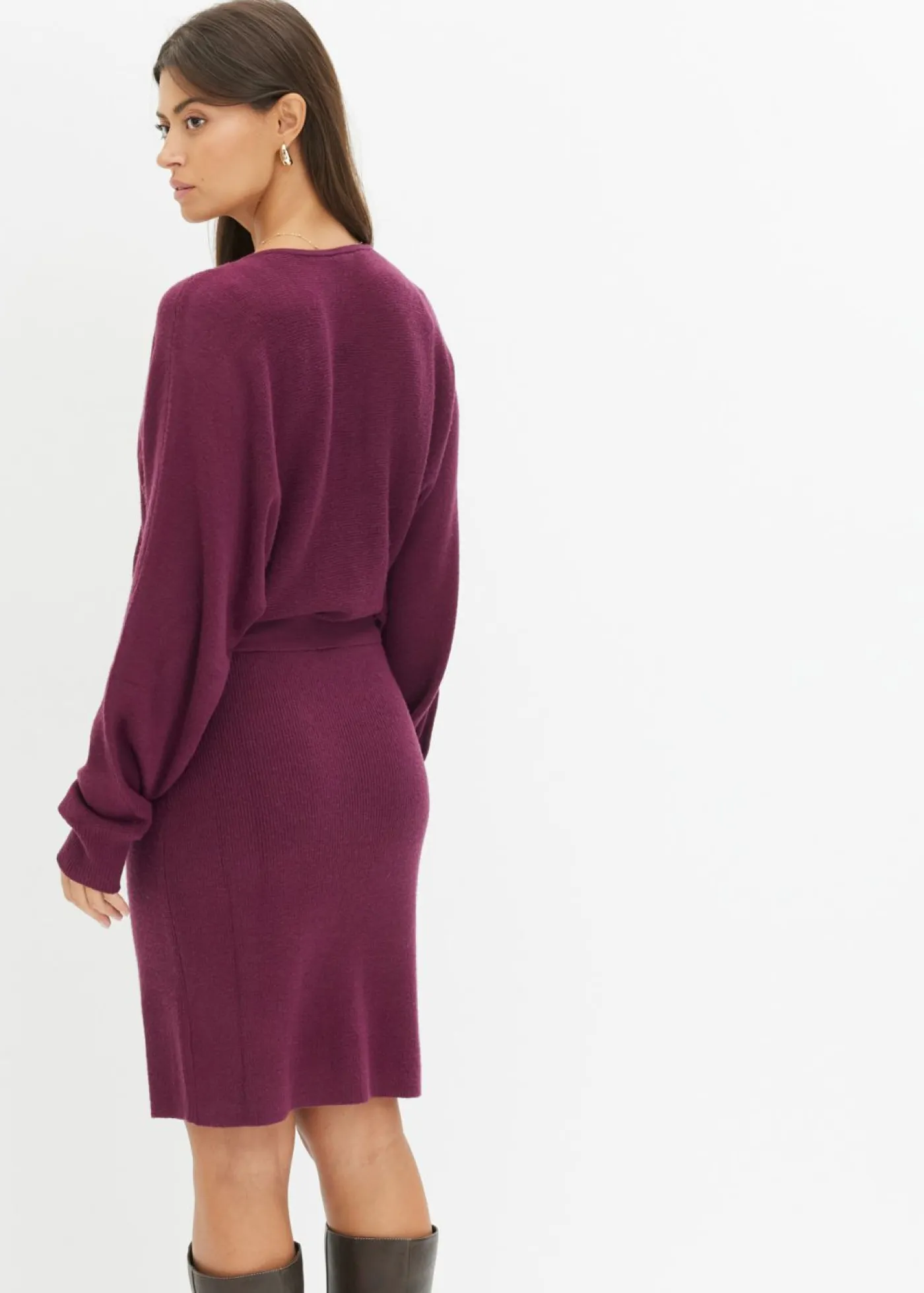 Outlet Vestido de punto de mezcla de viscosa Mujer Vestidos