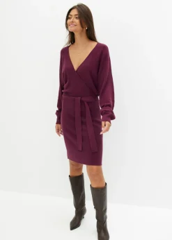 Outlet Vestido de punto de mezcla de viscosa Mujer Vestidos