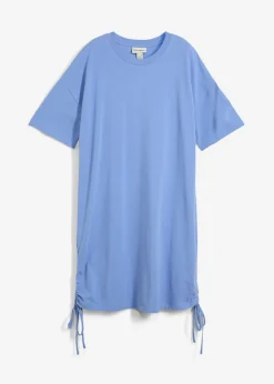 Vestido de punto de mezcla de algodón elástico Mujer Vestidos