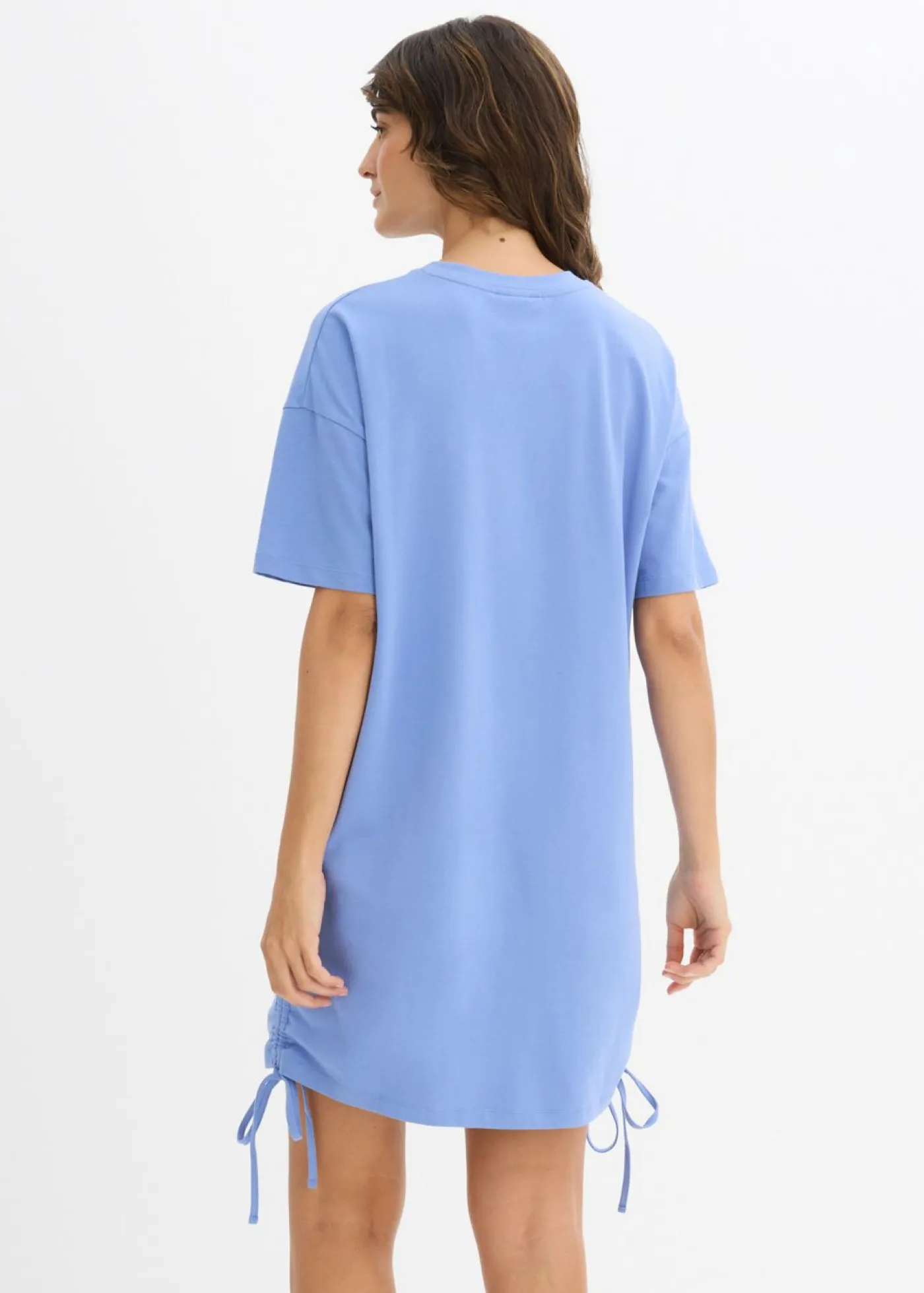Vestido de punto de mezcla de algodón elástico Mujer Vestidos