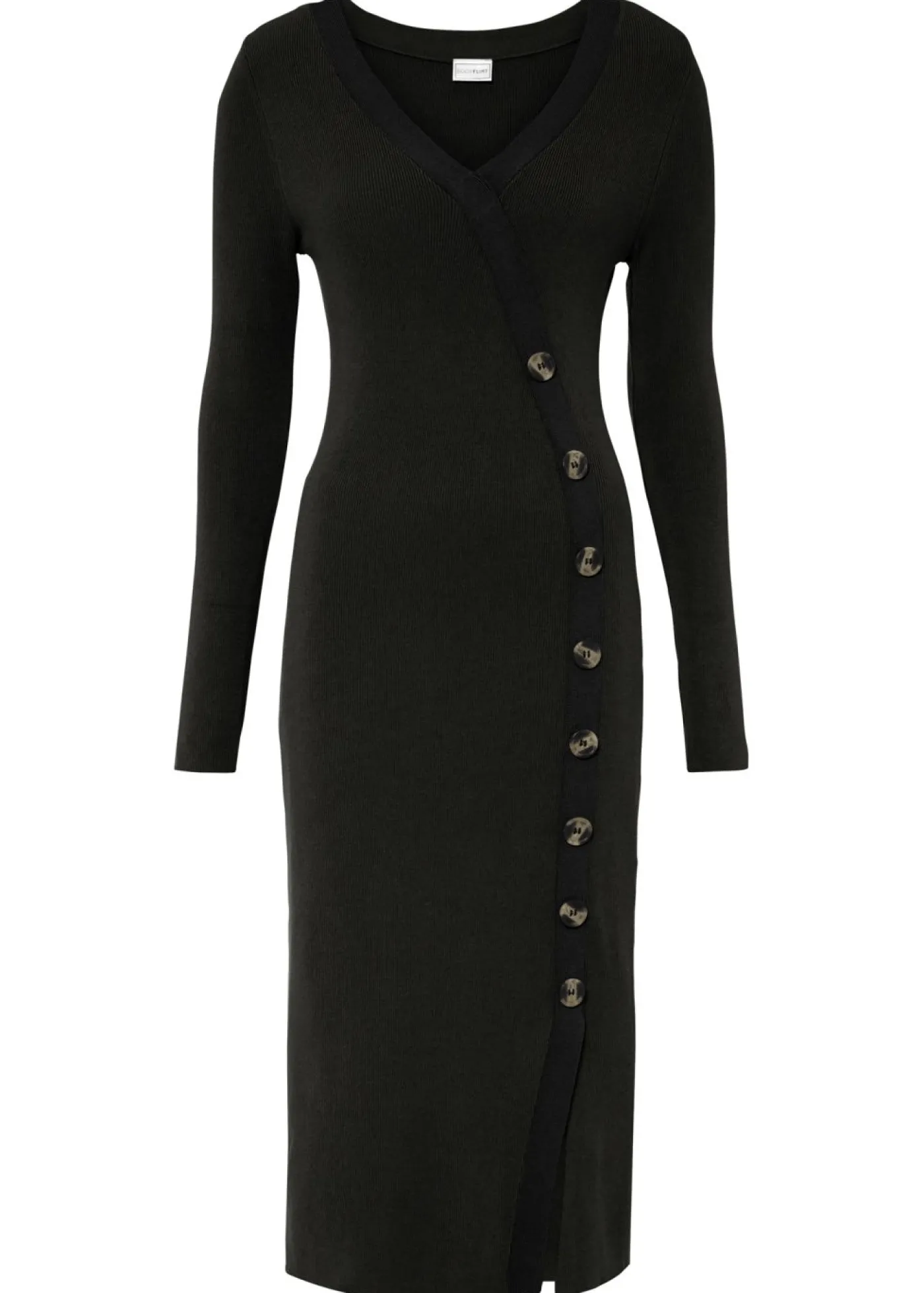 Sale Vestido de punto de mezcla de viscosa Mujer Vestidos|Ropa De Punto