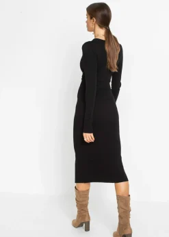 Sale Vestido de punto de mezcla de viscosa Mujer Vestidos|Ropa De Punto