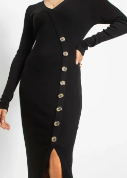 Sale Vestido de punto de mezcla de viscosa Mujer Vestidos|Ropa De Punto