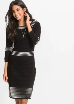 Sale Vestido de punto de mezcla de viscosa suave Mujer Vestidos|Ropa De Punto