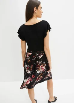 Vestido de punto de mezcla de viscosa Mujer Vestidos