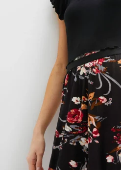Vestido de punto de mezcla de viscosa Mujer Vestidos