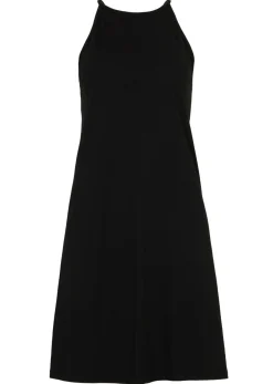 Outlet Vestido de punto de mezcla de lyocell fluido Mujer Básicos|Vestidos