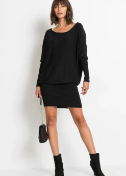 Outlet Vestido de punto de mezcla de viscosa fluida Mujer Vestidos|Ropa De Punto