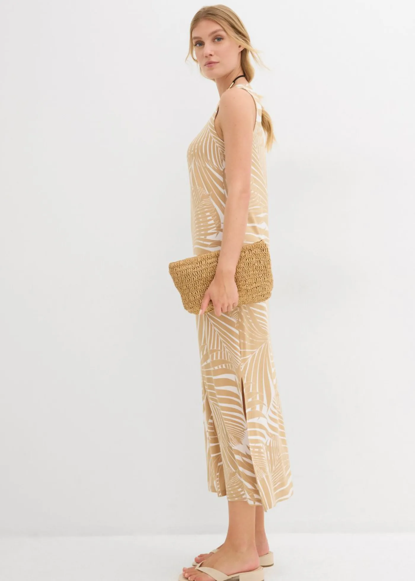 Online Vestido de punto de mezcla de viscosa fluida Mujer Vestidos