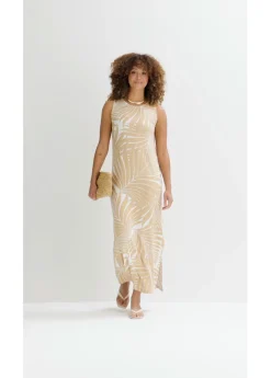 Online Vestido de punto de mezcla de viscosa fluida Mujer Vestidos
