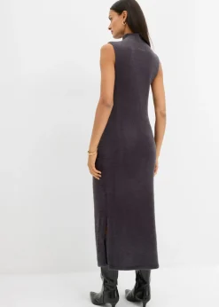 Clearance Vestido de punto de mezcla de viscosa Mujer Esenciales|Vestidos