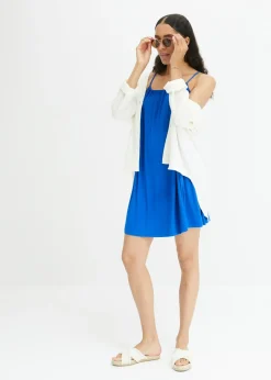 Outlet Vestido de punto de viscosa fluida Mujer Vestidos