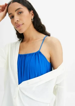 Outlet Vestido de punto de viscosa fluida Mujer Vestidos
