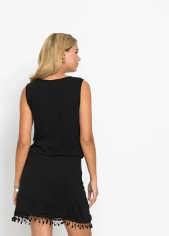 Best Vestido de punto de viscosa fluida Mujer Vestidos