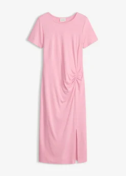 Online Vestido de punto de viscosa sostenible Mujer Vestidos|Novedades