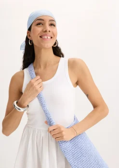 Vestido de punto en mezcla de materiales Mujer Vestidos