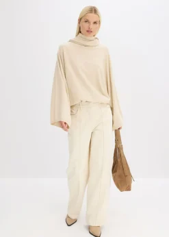 Sale Vestido de punto fino de mezcla de viscosa suave Mujer Esenciales|Jerséis