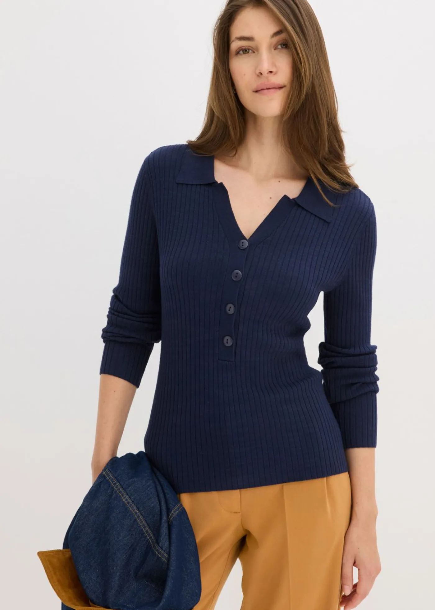 Clearance Vestido de punto fino de mezcla de viscosa suave Mujer Jerséis|Ropa De Punto