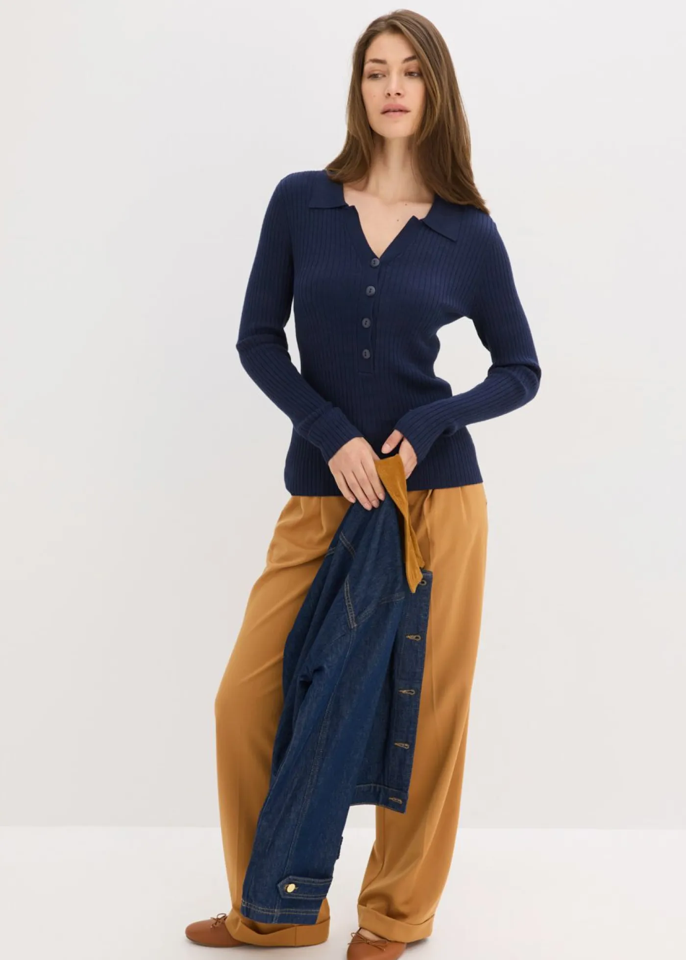 Clearance Vestido de punto fino de mezcla de viscosa suave Mujer Jerséis|Ropa De Punto