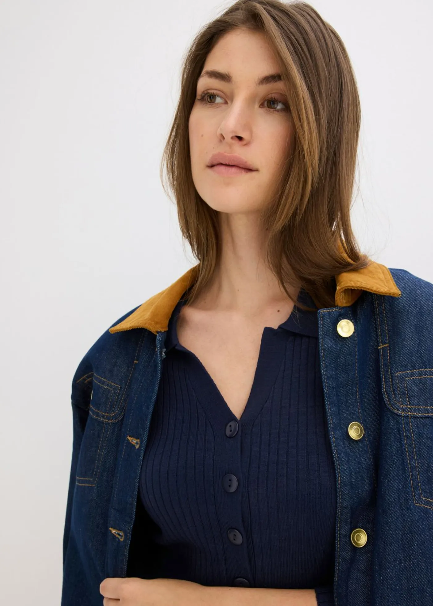Clearance Vestido de punto fino de mezcla de viscosa suave Mujer Jerséis|Ropa De Punto