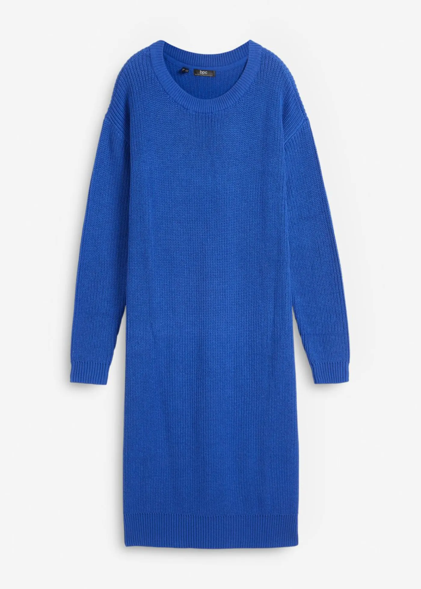 Vestido de punto holgado de canalé Mujer Vestidos|Ropa De Punto