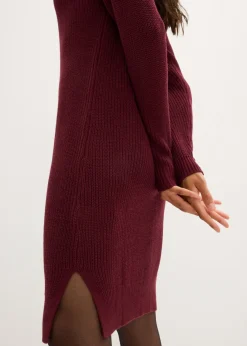 Best Vestido de punto holgado de canalé Mujer Vestidos|Ropa De Punto