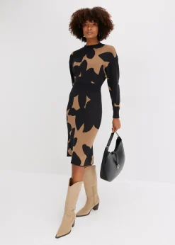 Online Vestido de punto, midi Mujer Vestidos|Ropa De Punto