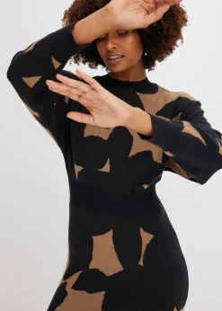 Online Vestido de punto, midi Mujer Vestidos|Ropa De Punto