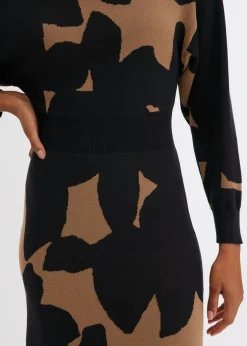 Online Vestido de punto, midi Mujer Vestidos|Ropa De Punto