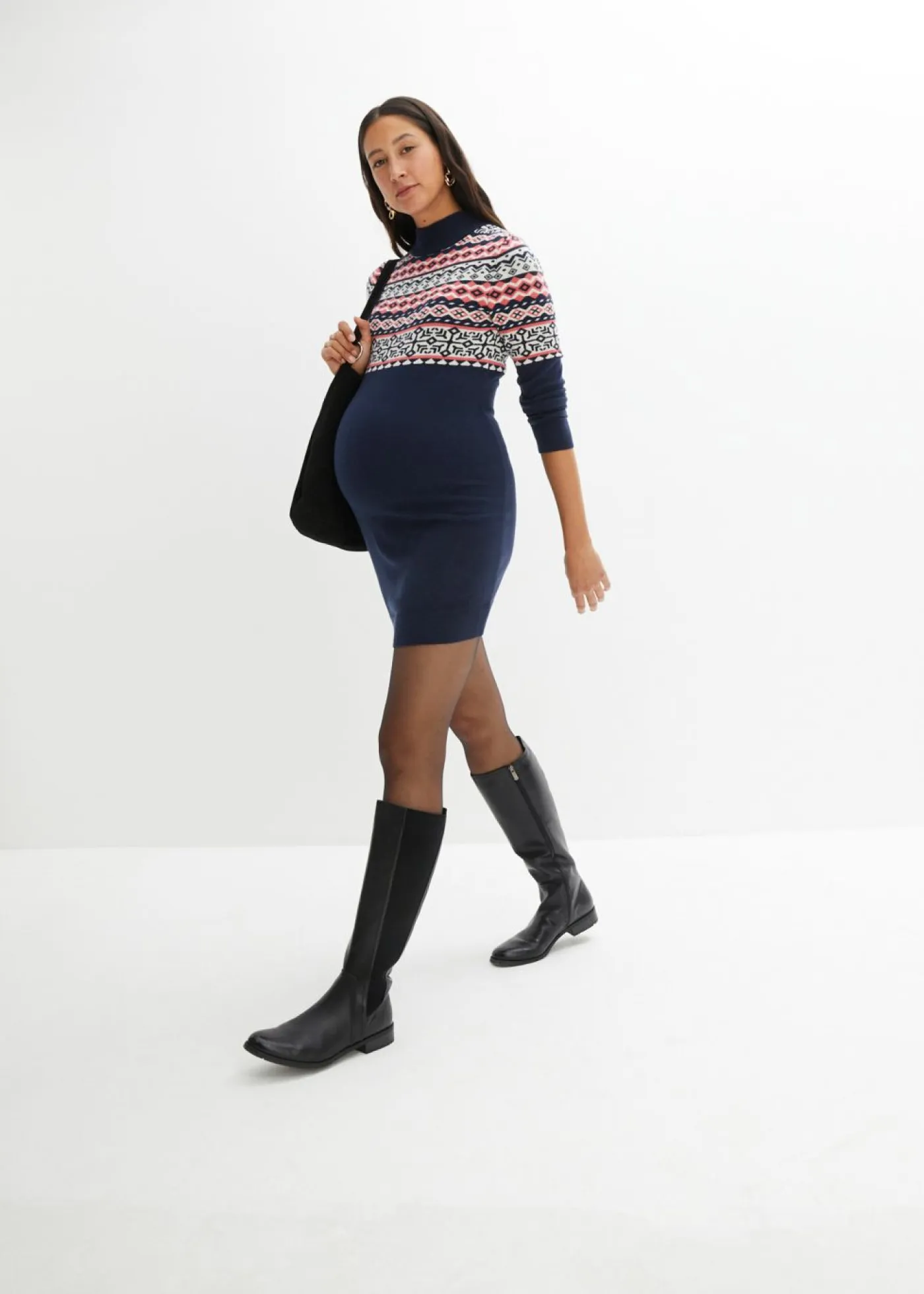 Vestido de punto premamá Mujer Premamá