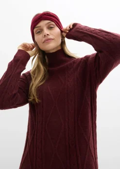 Hot Vestido de punto trenzado Mujer Vestidos|Ropa De Punto