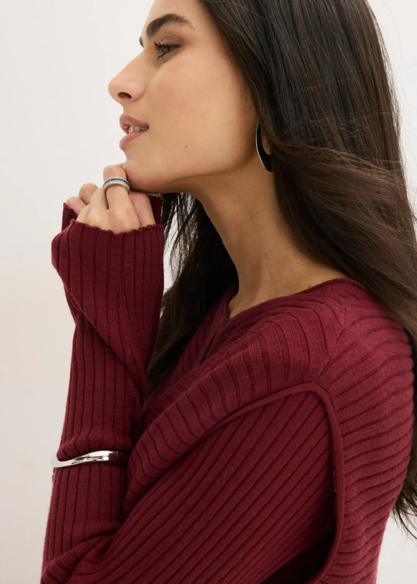 Sale Vestido de punto y chaleco (2 piezas) Mujer Vestidos