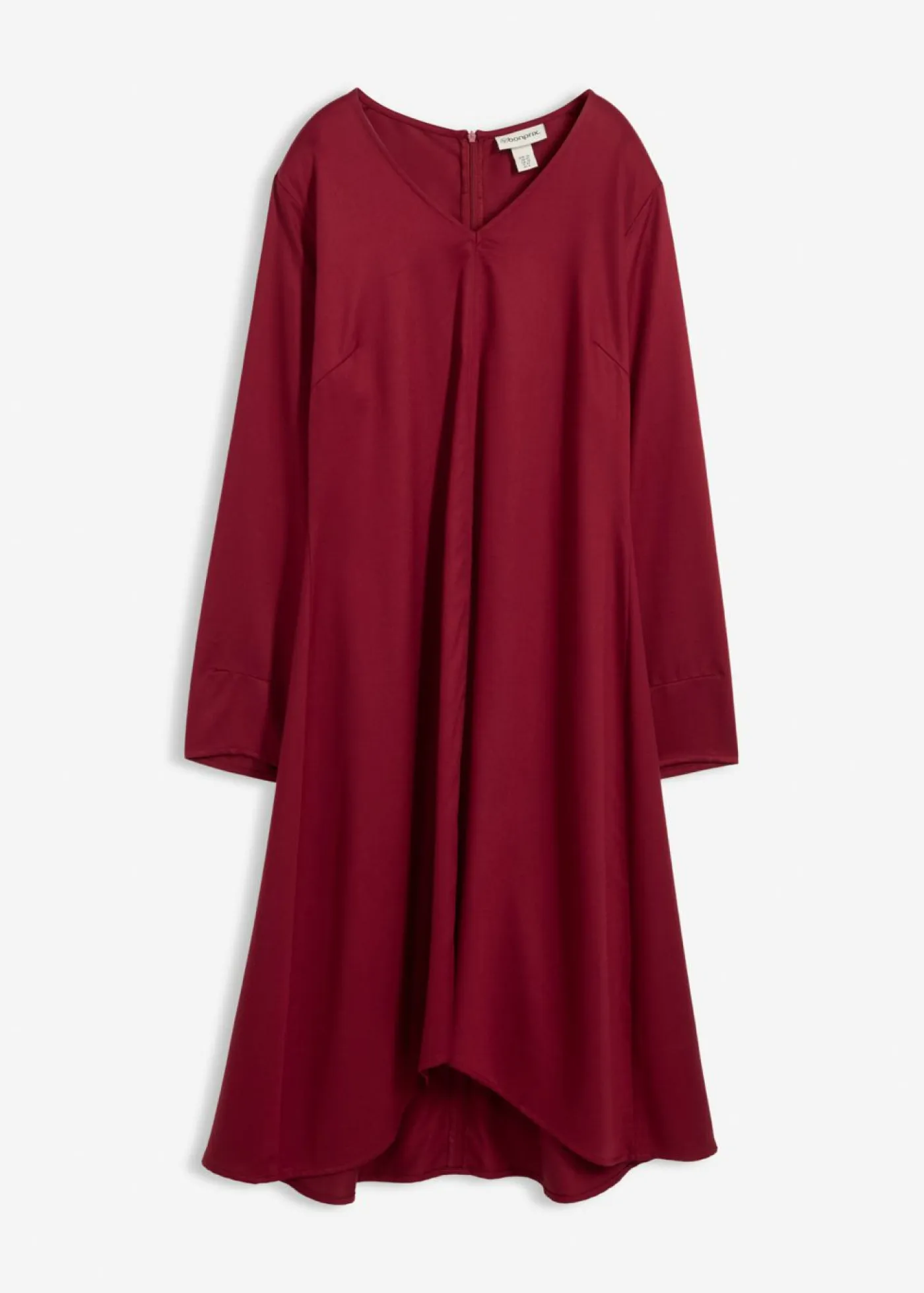 Clearance Vestido de sarga de lyocell fluido Mujer Esenciales|Vestidos