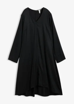 Outlet Vestido de sarga de lyocell fluido Mujer Esenciales|Vestidos
