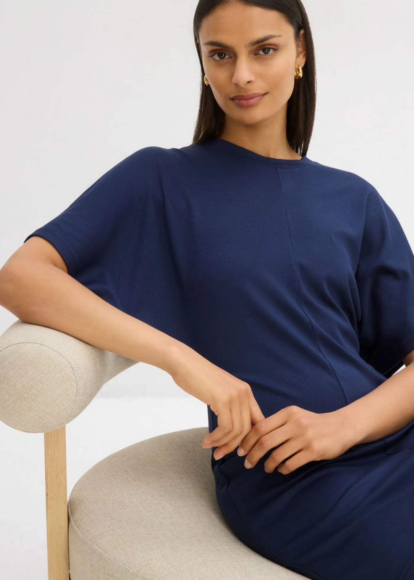 Best Vestido de suave Punto di Roma Mujer Esenciales|Vestidos