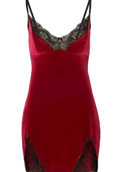 Clearance Vestido de terciopelo Mujer Corsés|Lencería