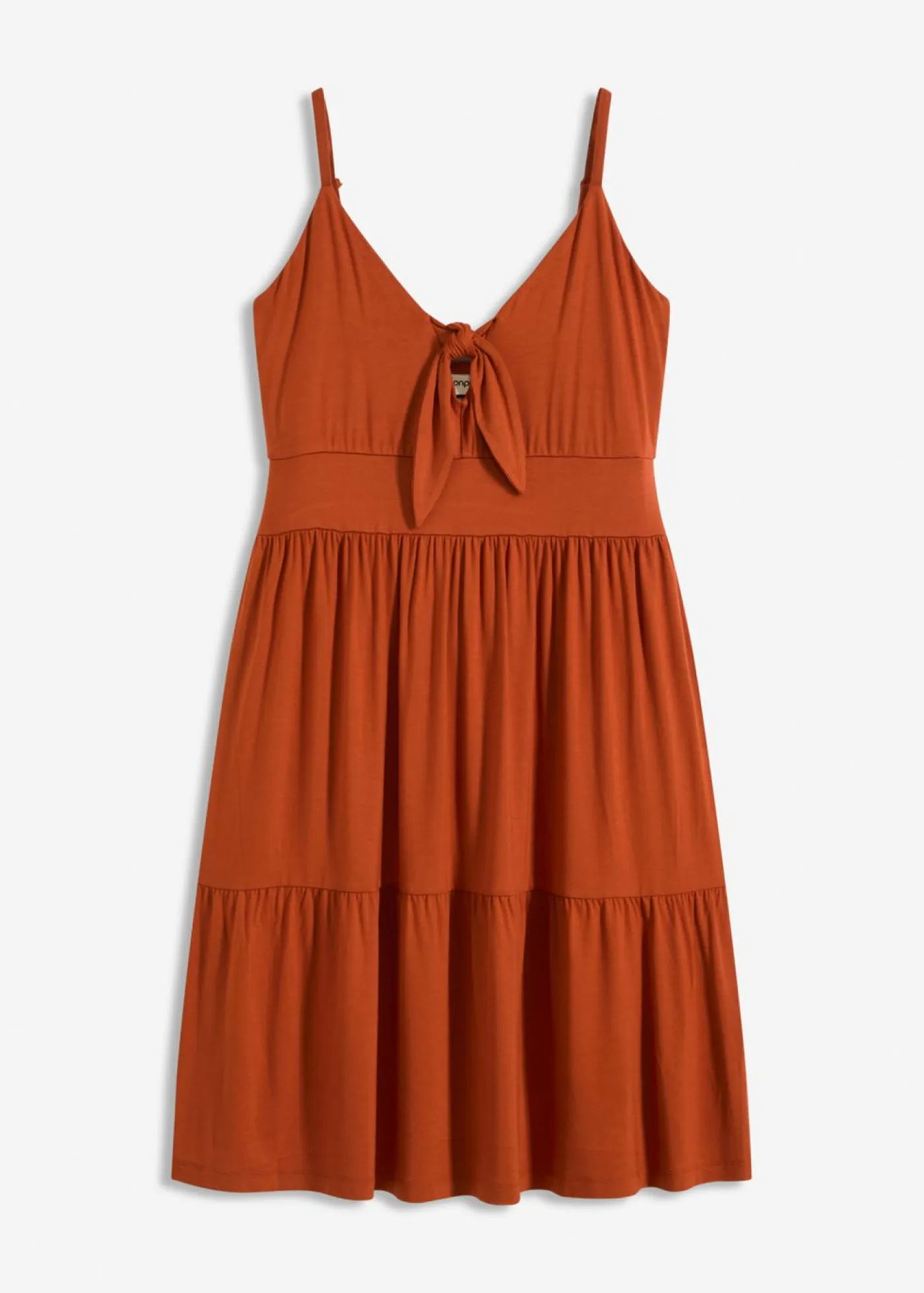 Outlet Vestido de tirantes con detalle de nudo Mujer Vestidos