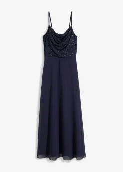 Clearance Vestido de tirantes con lentejuelas bordadas Mujer Vestidos|Tallas Pequeñas