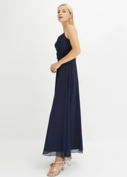 Clearance Vestido de tirantes con lentejuelas bordadas Mujer Vestidos|Tallas Pequeñas