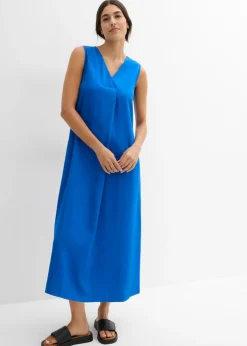 Online Vestido de tirantes de viscosa fluida Mujer Vestidos