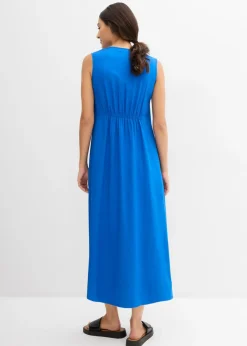 Online Vestido de tirantes de viscosa fluida Mujer Vestidos